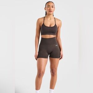 AYBL EMPOWER SEAMLESS SHORTS COCOA BROWN - S